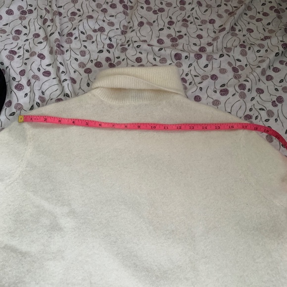 & Other Stories Cream Cowl Neck Sweater Oversized Knit - Picture 11 of 13